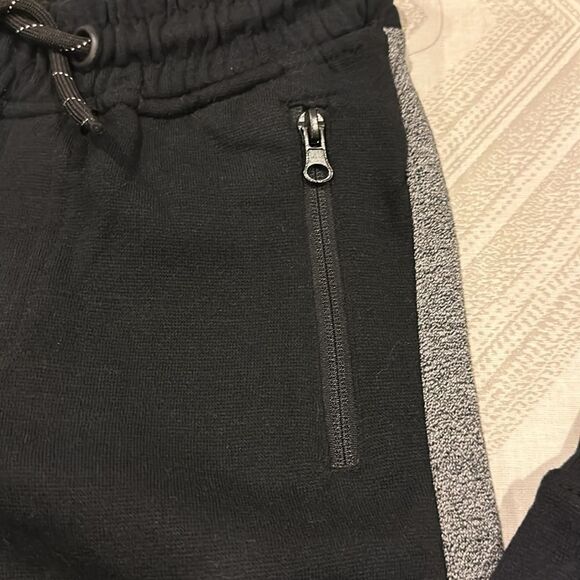 Tony Hawk Black Joggers with Grey Side Stripes - Picture 3 of 5